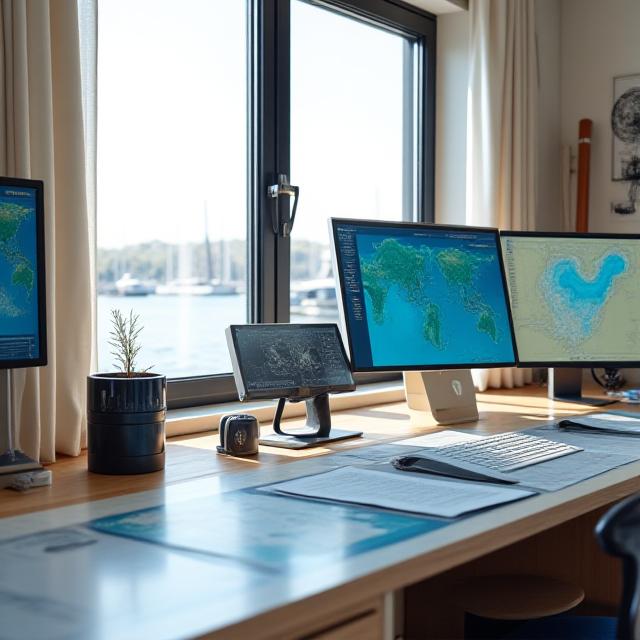Matériel de navigation et cartes