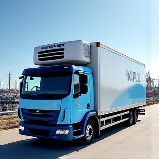Camion de distribution réfrigéré